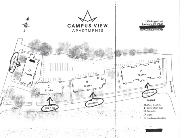 Campus View Property Map