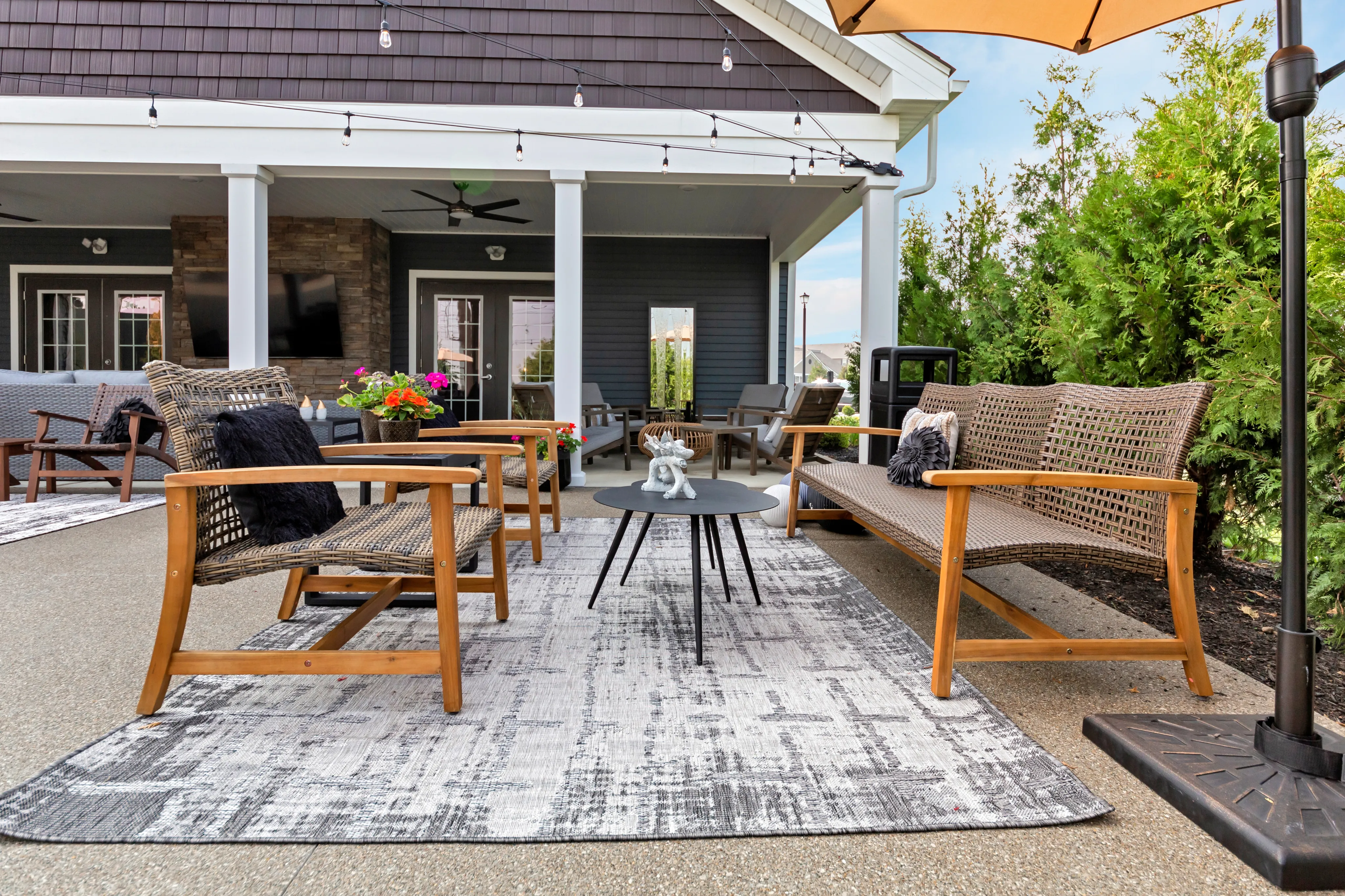 outdoor seating