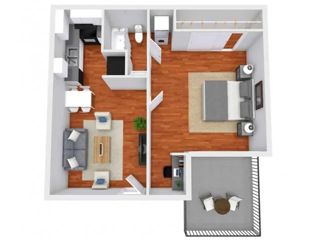 University View Denton - 1x1 Hendrix