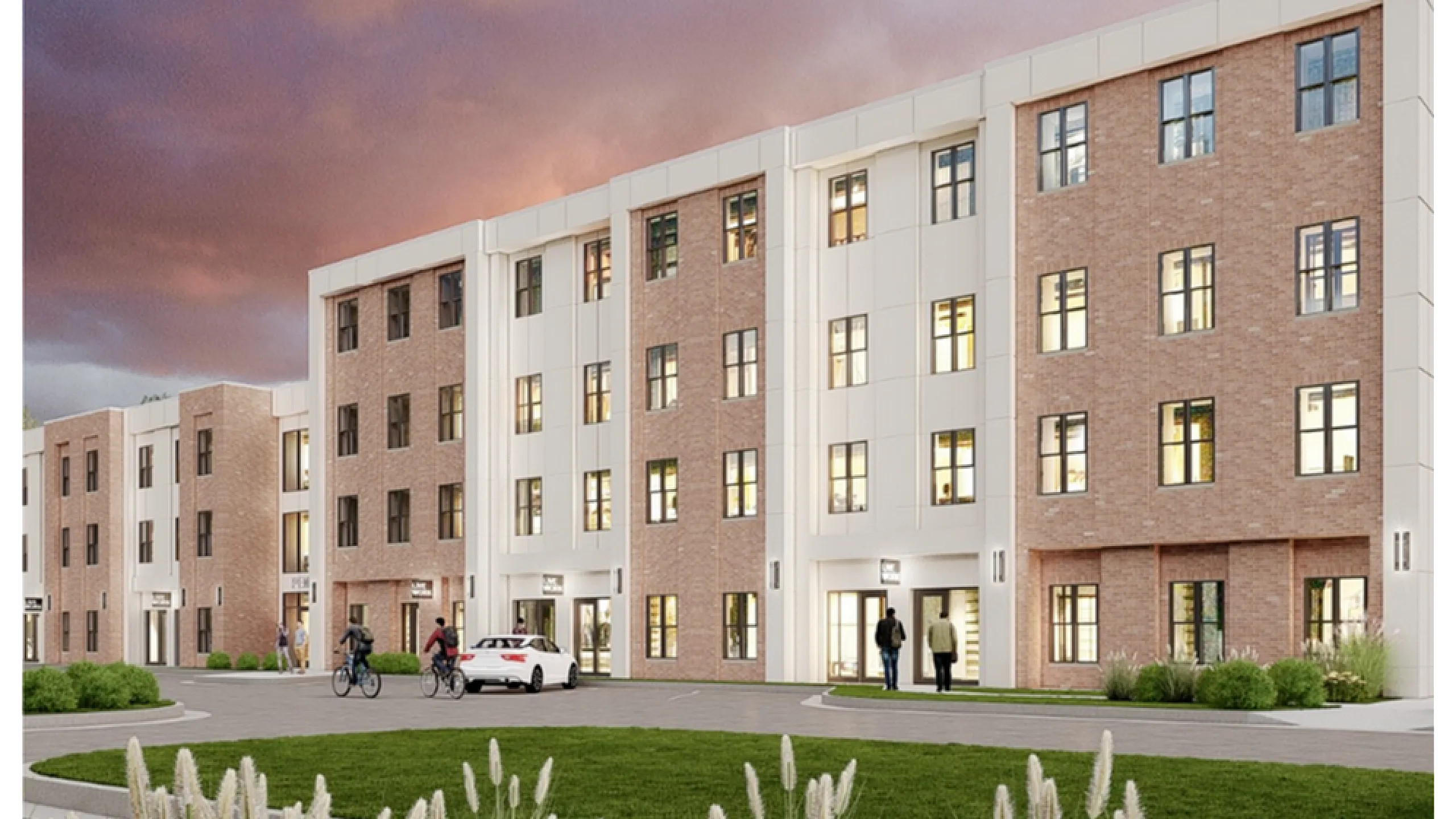 Exterior View of Complex