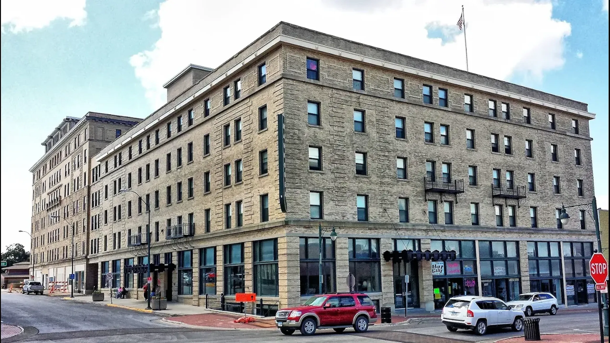 Exterior of building