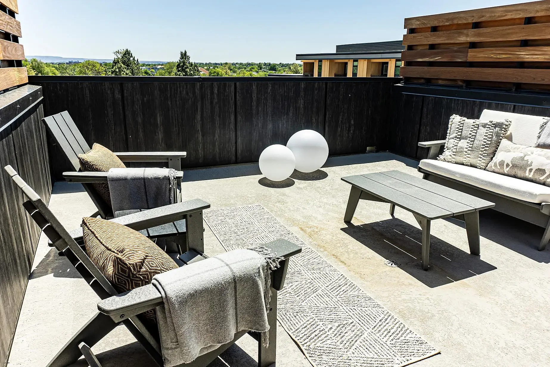 Ruby Penthouse Studio Rooftop Patio - Apartments in Garden City, ID | The Boardwalk Apartments