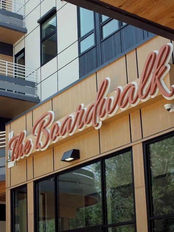The Boardwalk Exterior Sign