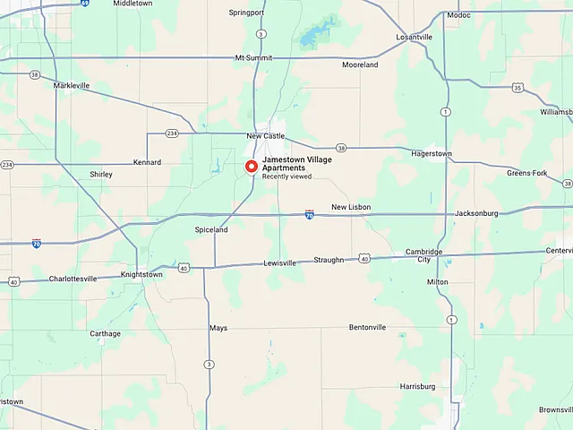 Jamestown Village Google Screenshot