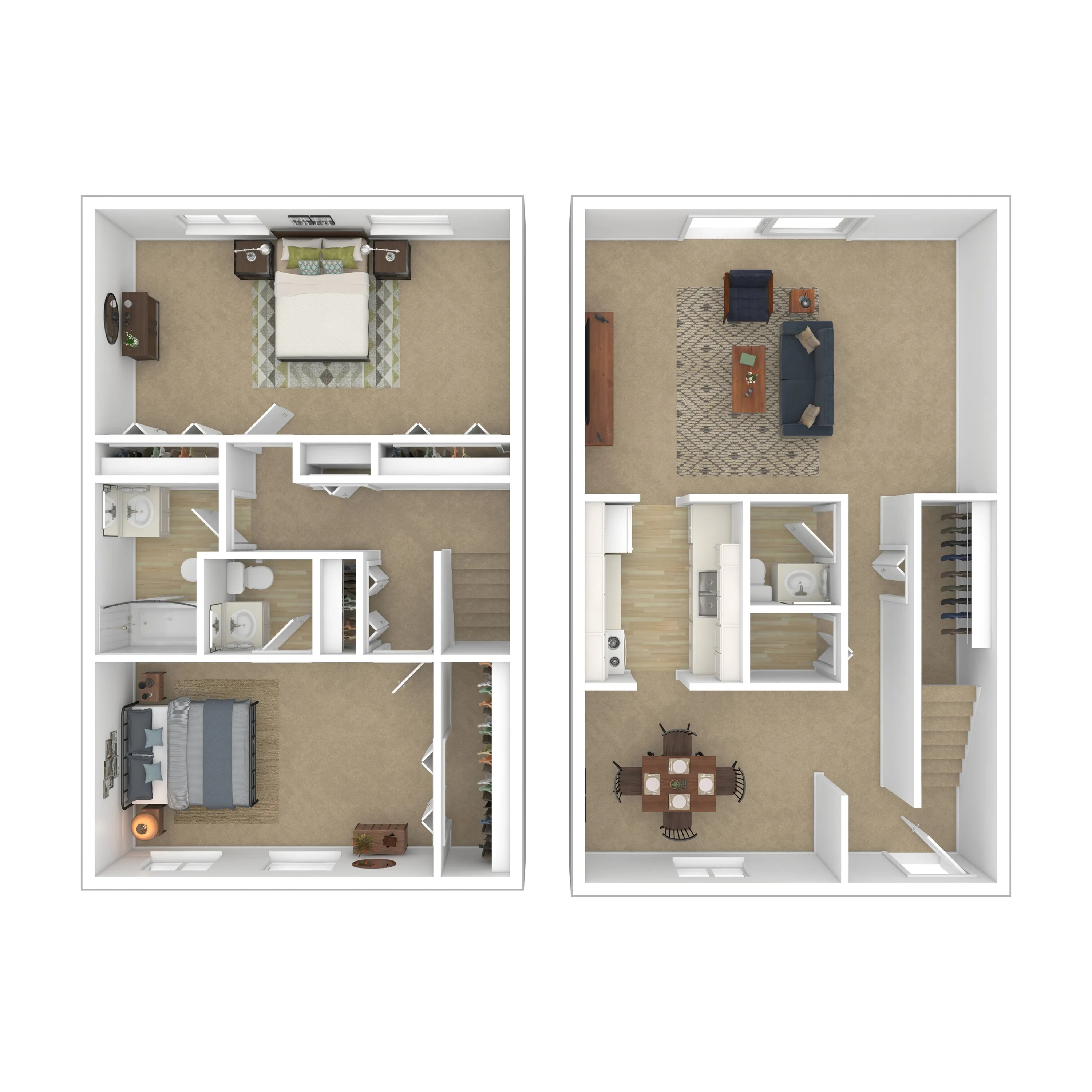 3D Furnished Chamberry