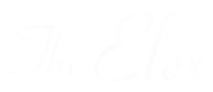 The Elex elegant logo design featuring 'The Elex' in stylish cursive font, capturing sophistication and modernity.