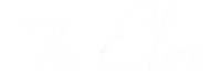 Elegant script displaying the words 'The Elex,' symbolizing sophistication and style.