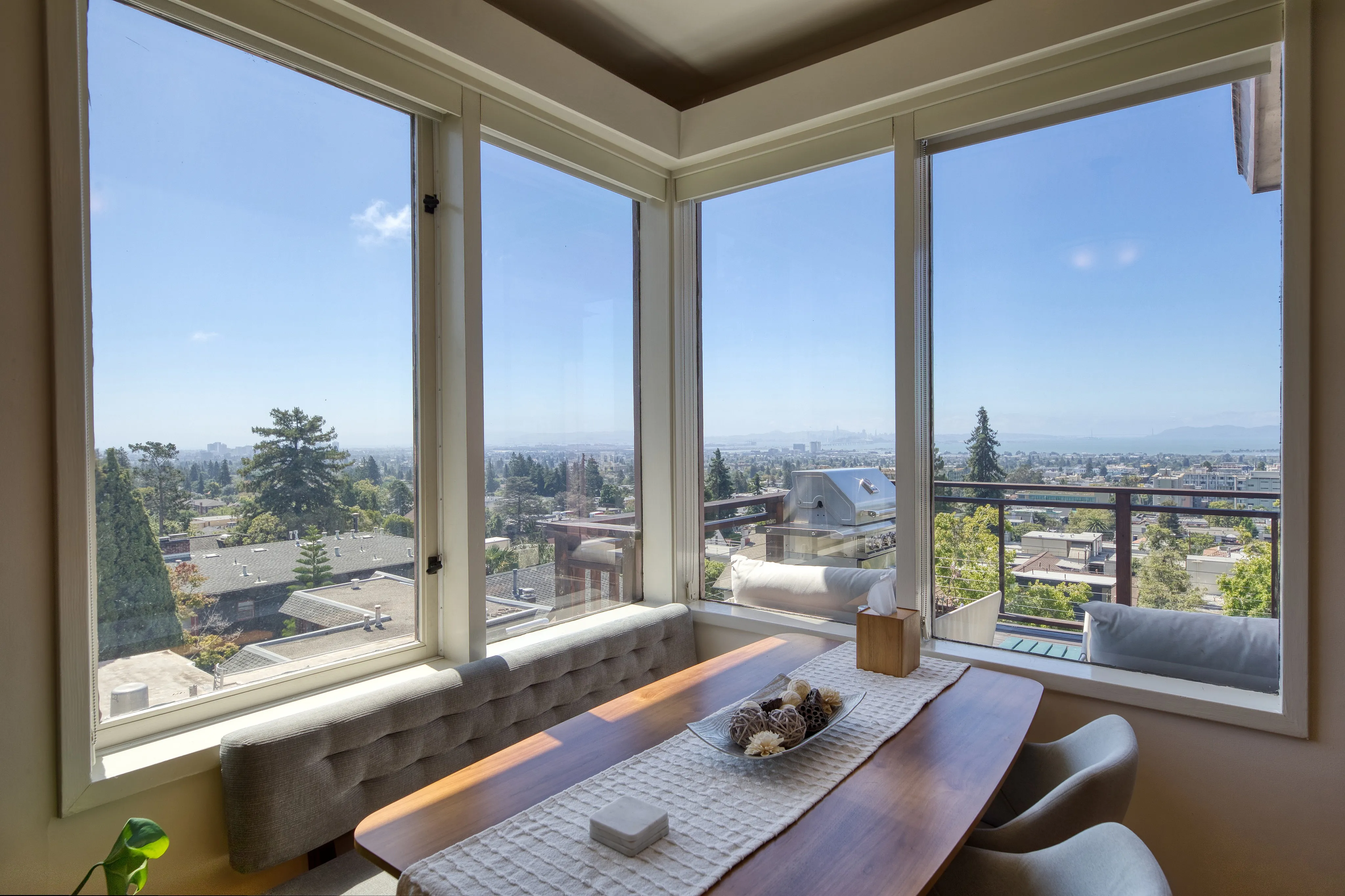 Dining with stunning views