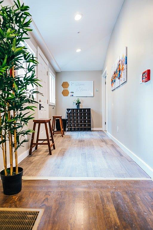 Bright and open front entryway