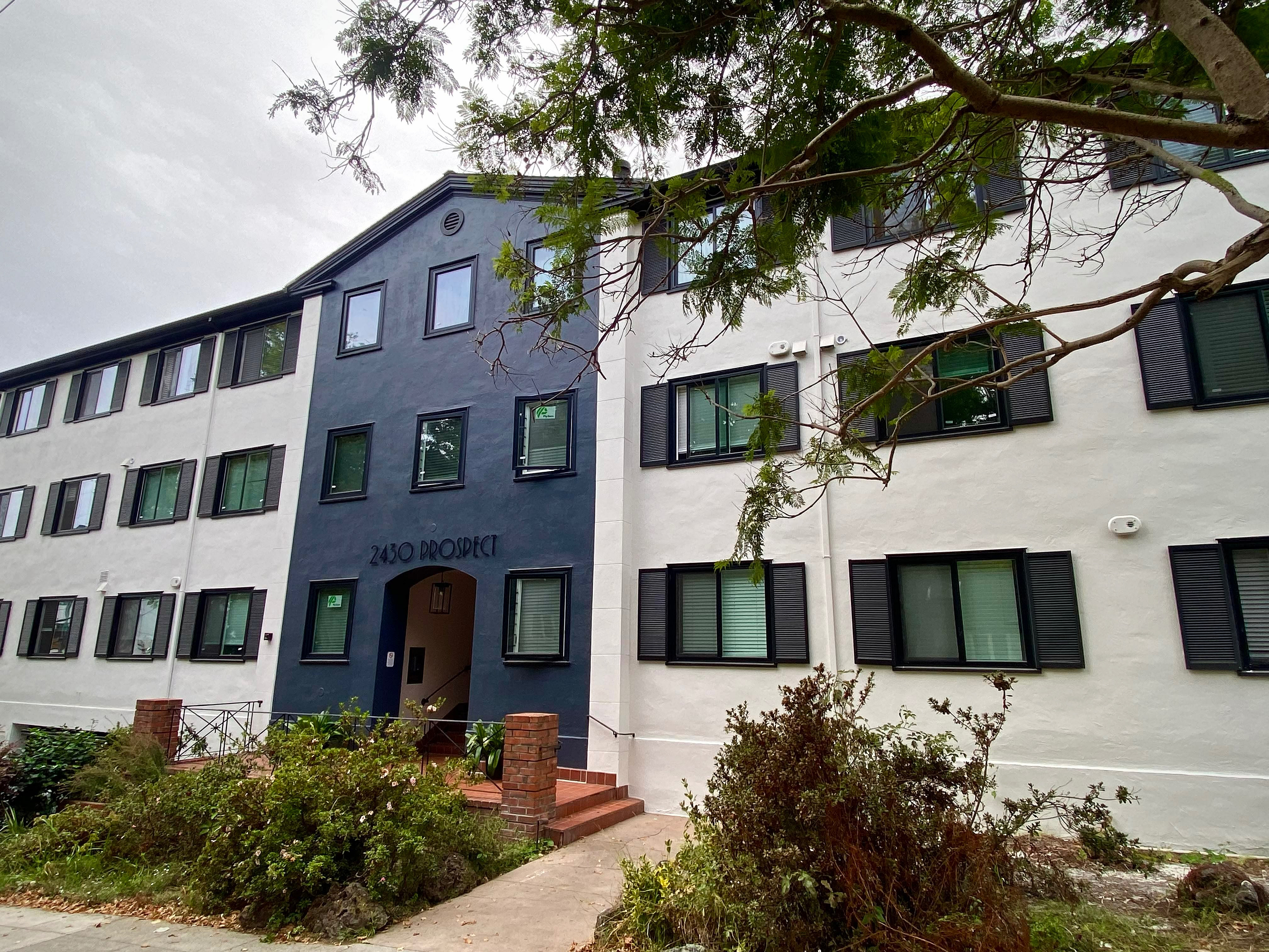 Newly renovated and modern exterior