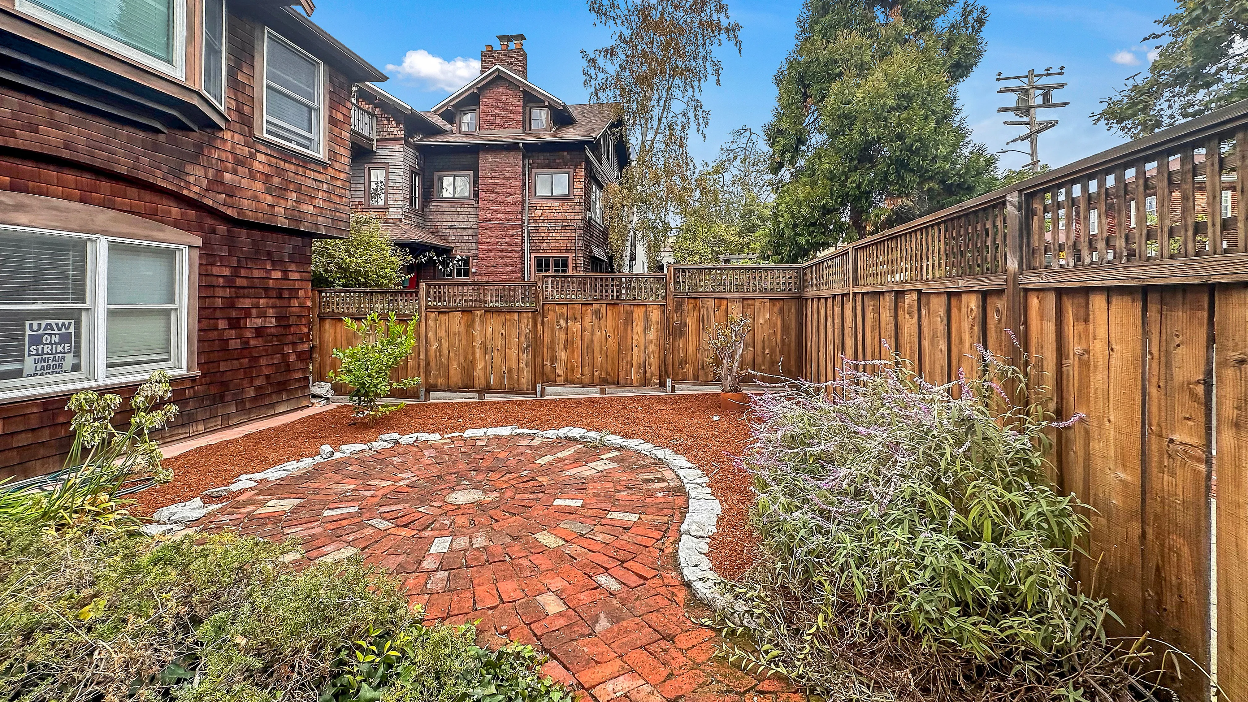 Uniquely designed brick decor