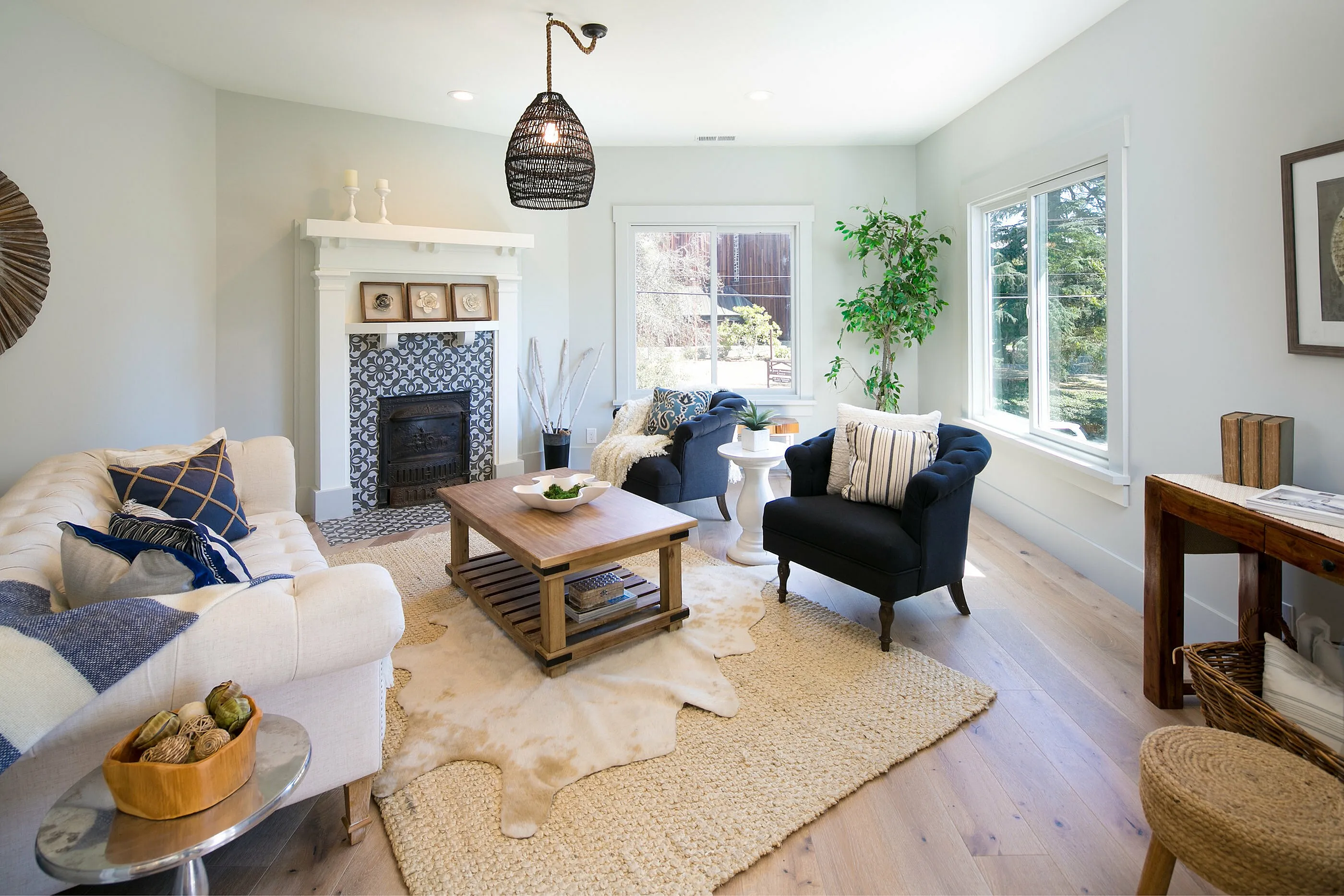 Spacious living area with plenty of natural light