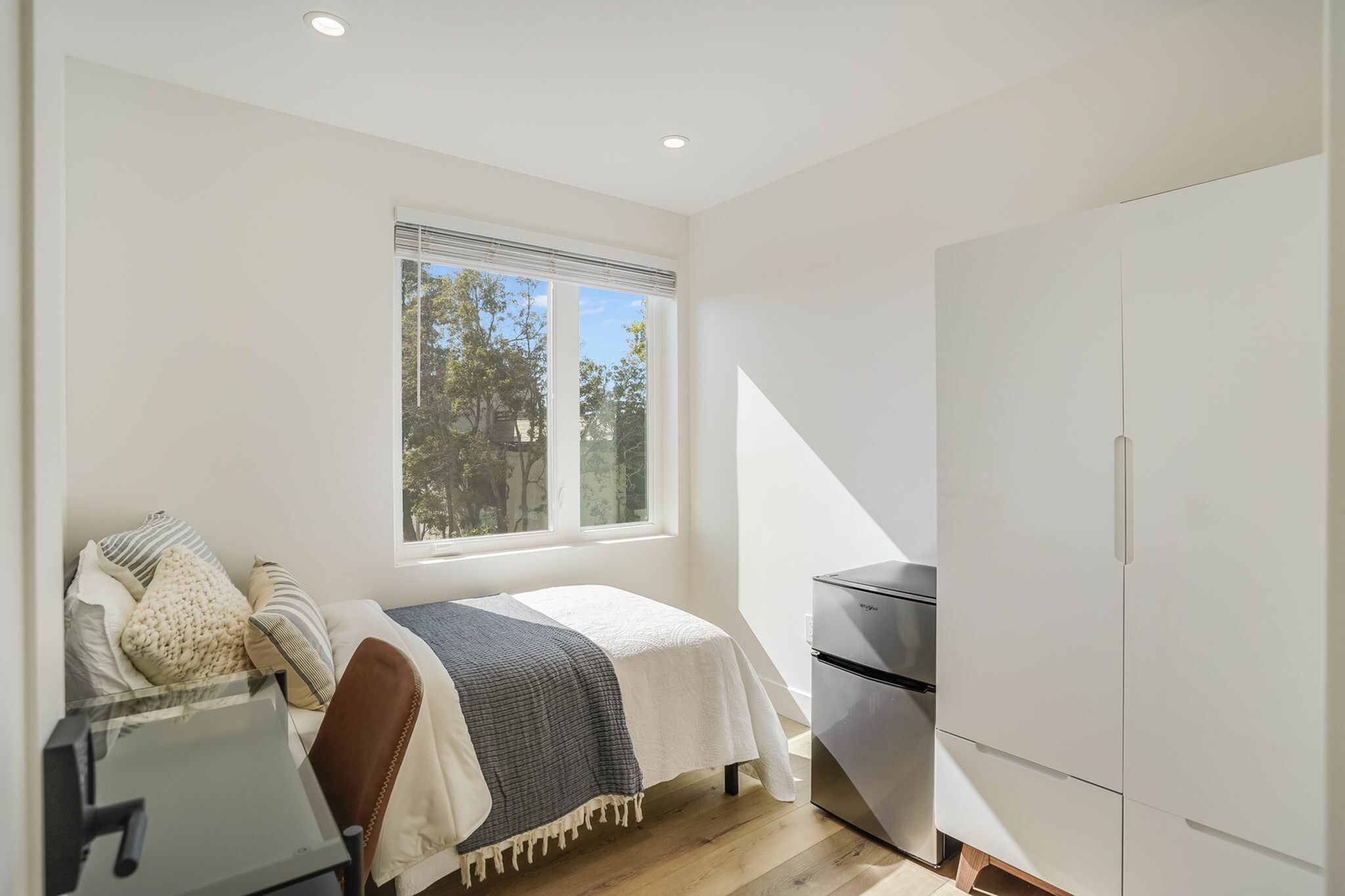 Cozy Bedroom with Natural Light