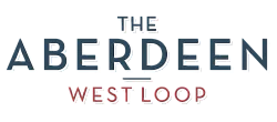 The Aberdeen West Loop logo in a stylish font with a modern design.