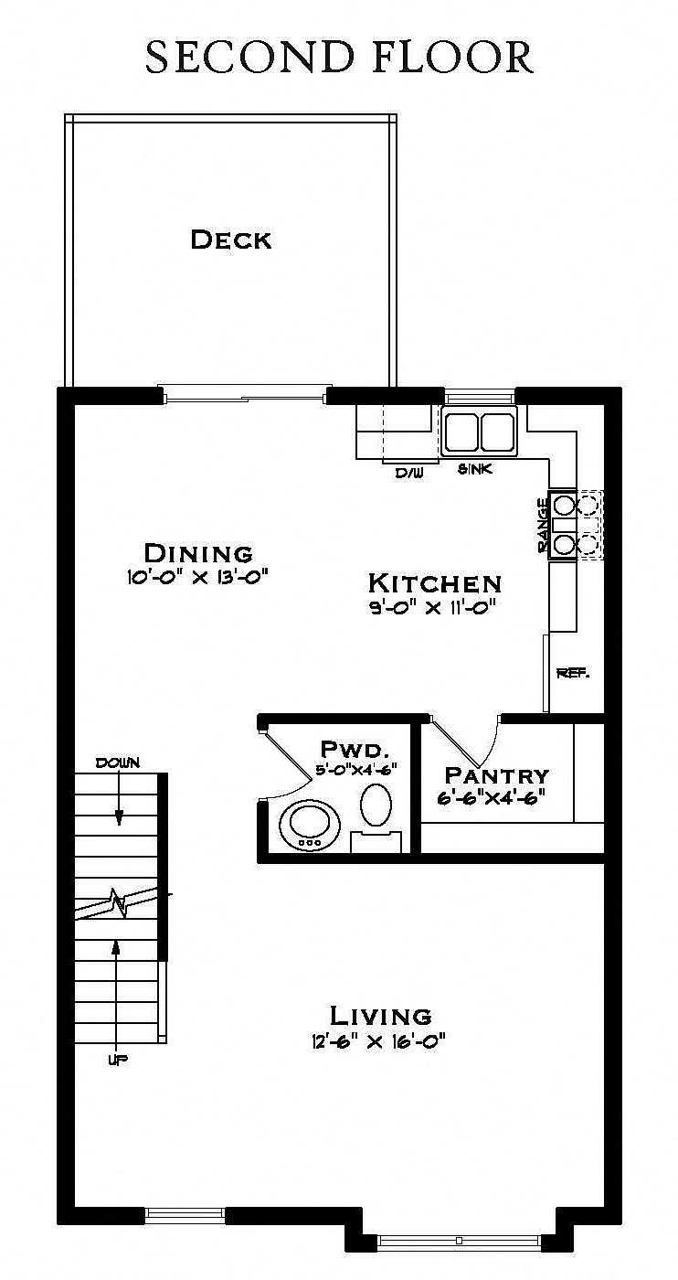 Lexington 4 Bedroom Second Floor Plan