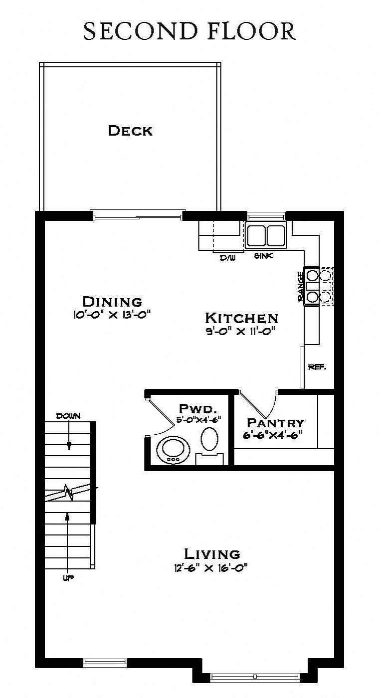 Lexington 4 Bedroom Second Floor Plan