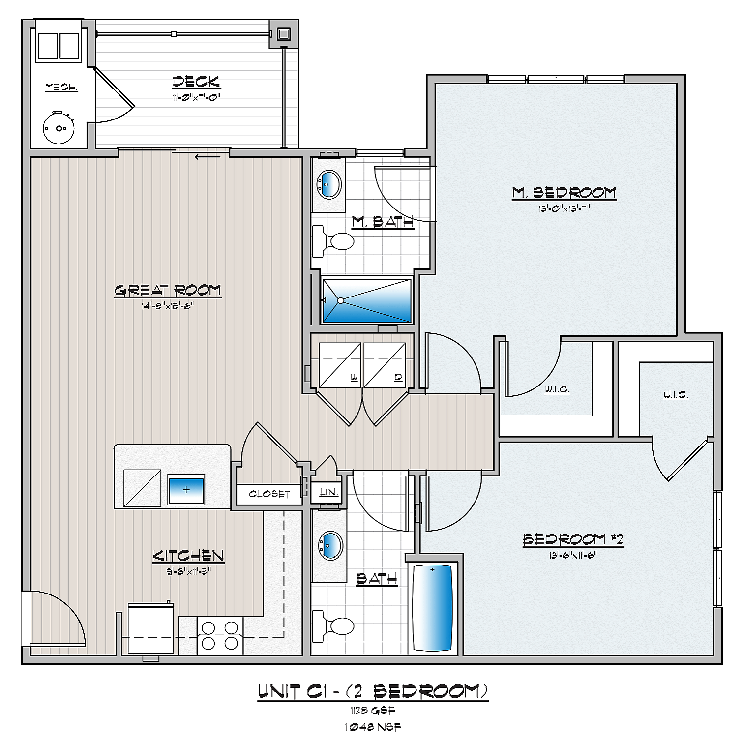 Rowen Place 2 Bedroom With 2 Bathroom