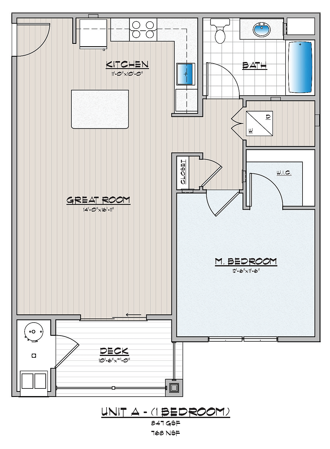 Rowen Place 1 Bedroom With 1 Bathroom