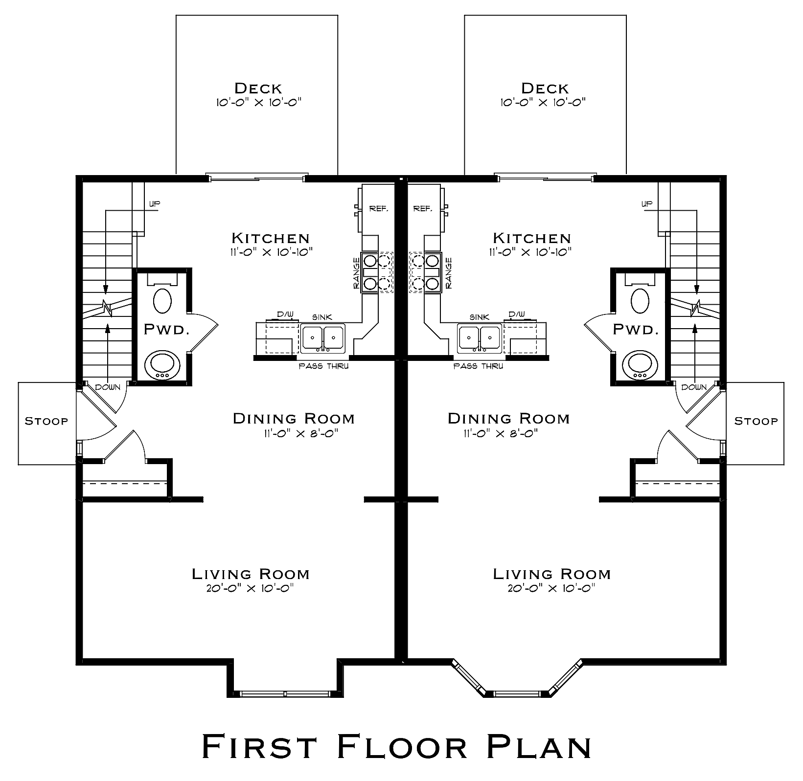 Dew Drop 3 Bed First Floor Plan
