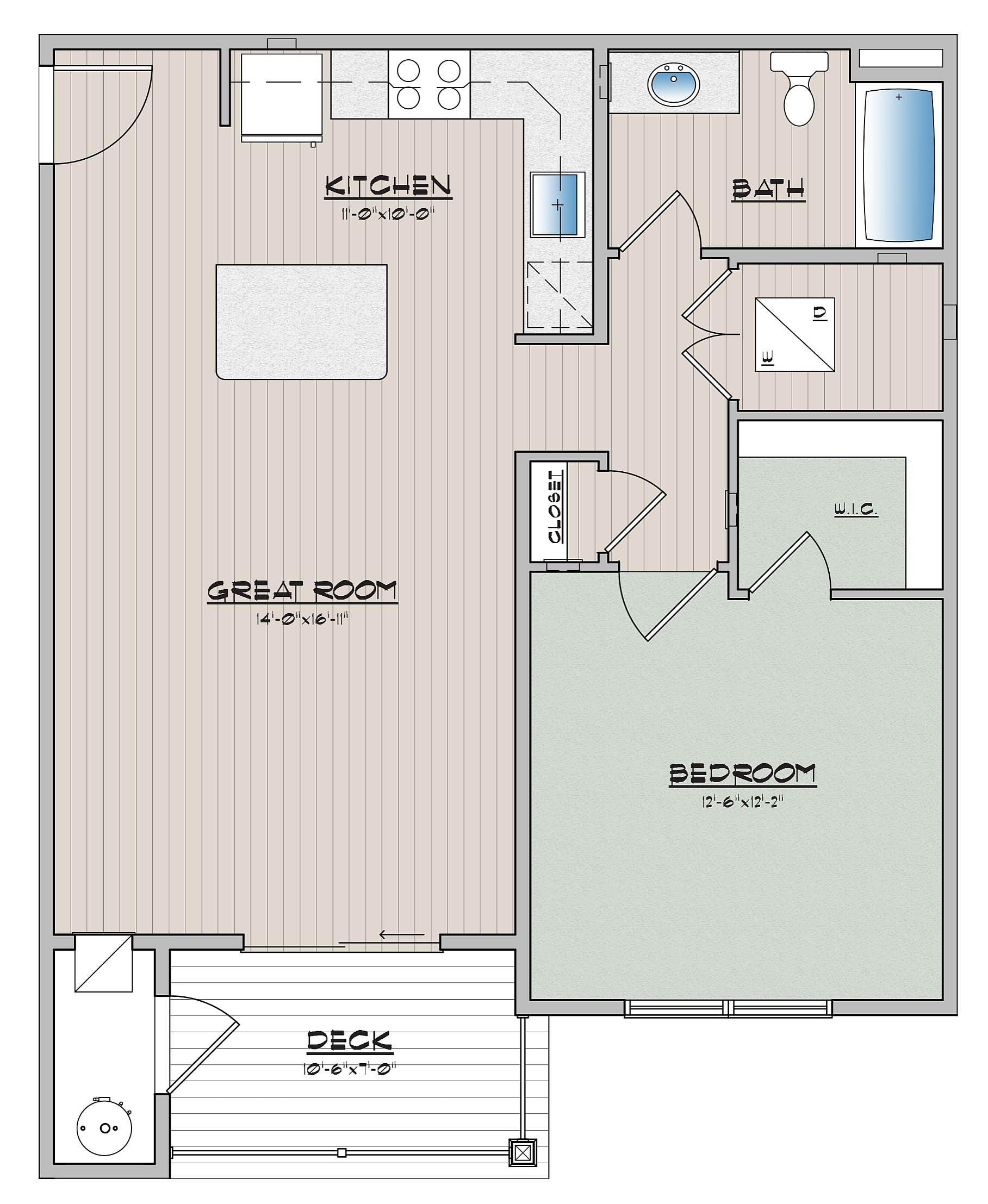 Wynfield 1 Bed 1 Bath