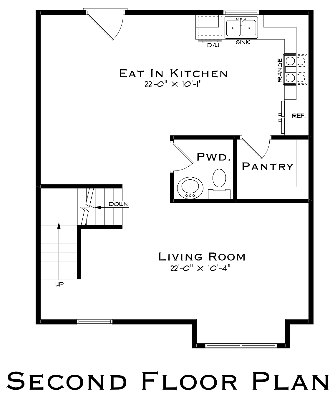Grace Avenue 3 Bedroom Second Floor Plan