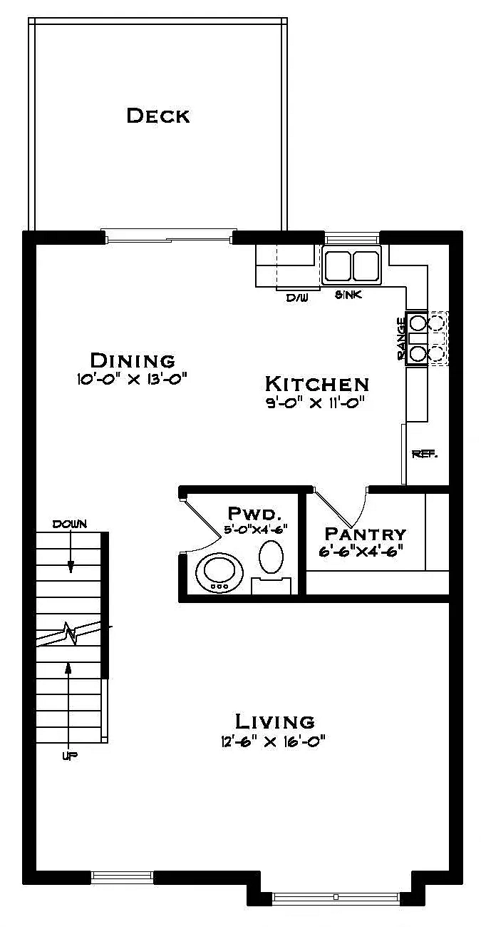 Gettysburg Overlook 4 Bedroom Second Floor Plan