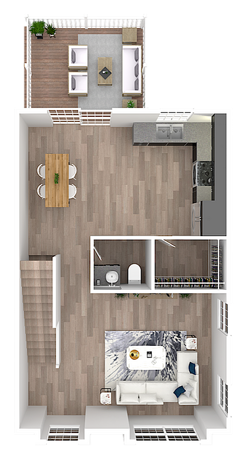 Gettysburg Overlook 4 Bedroom Second Floor Plan With Garage