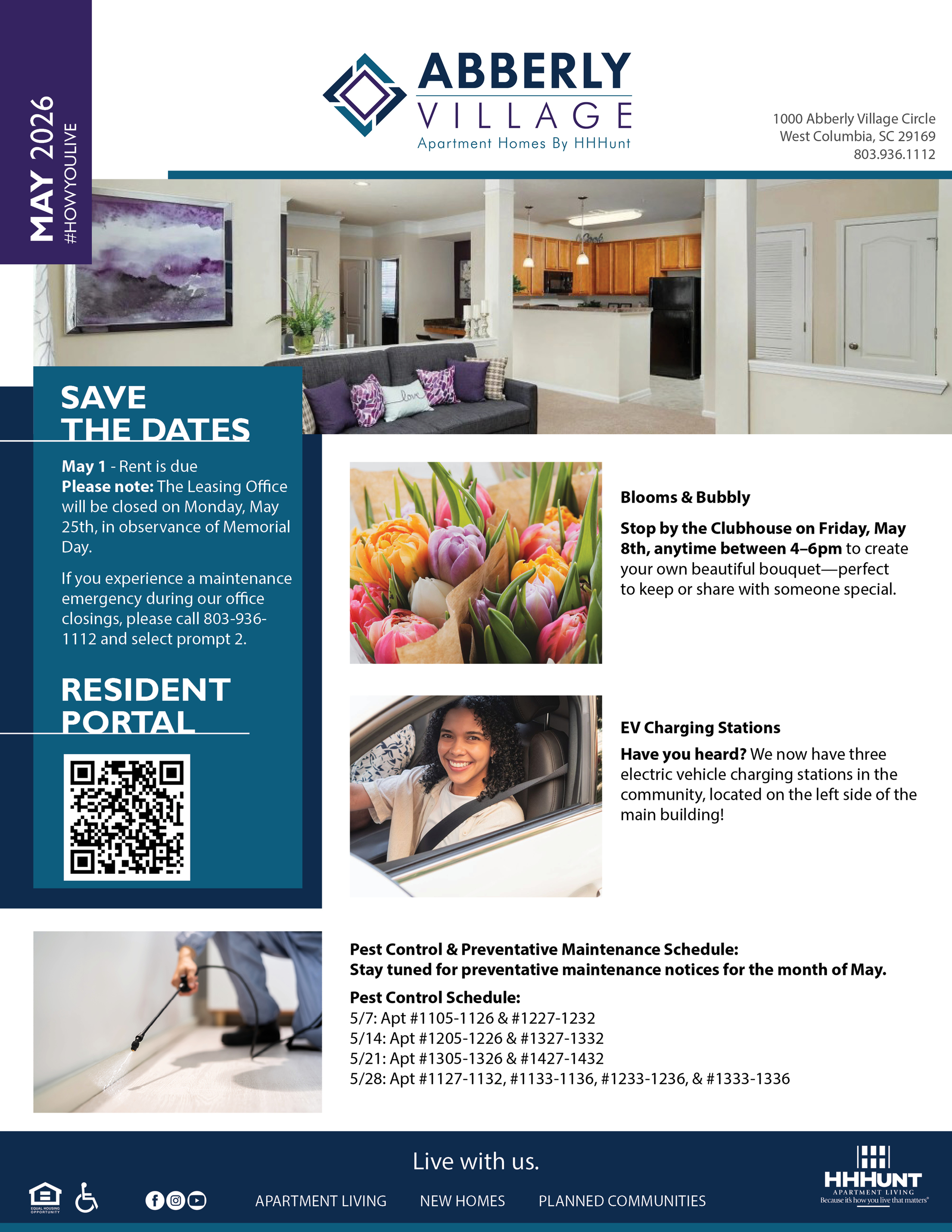 May 2026 Newsletter | Abberly Village in West Columbia, SC-image