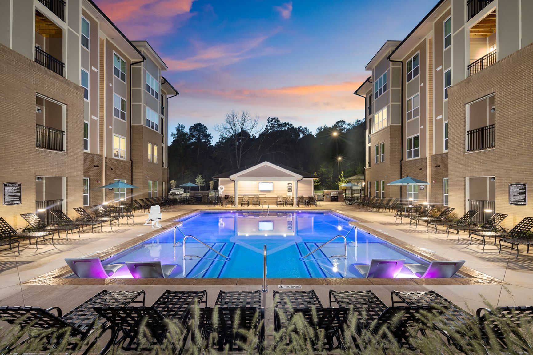 Invigorating Resort Style Pool at Abberly Solaire Apartment Homes in Garner, NC