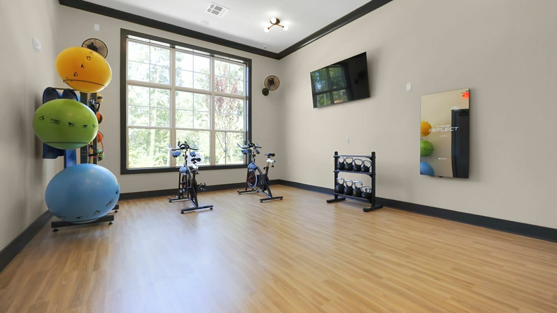 Yoga and Spin Studio at Abberly Commons Apartments in Charlotte, NC