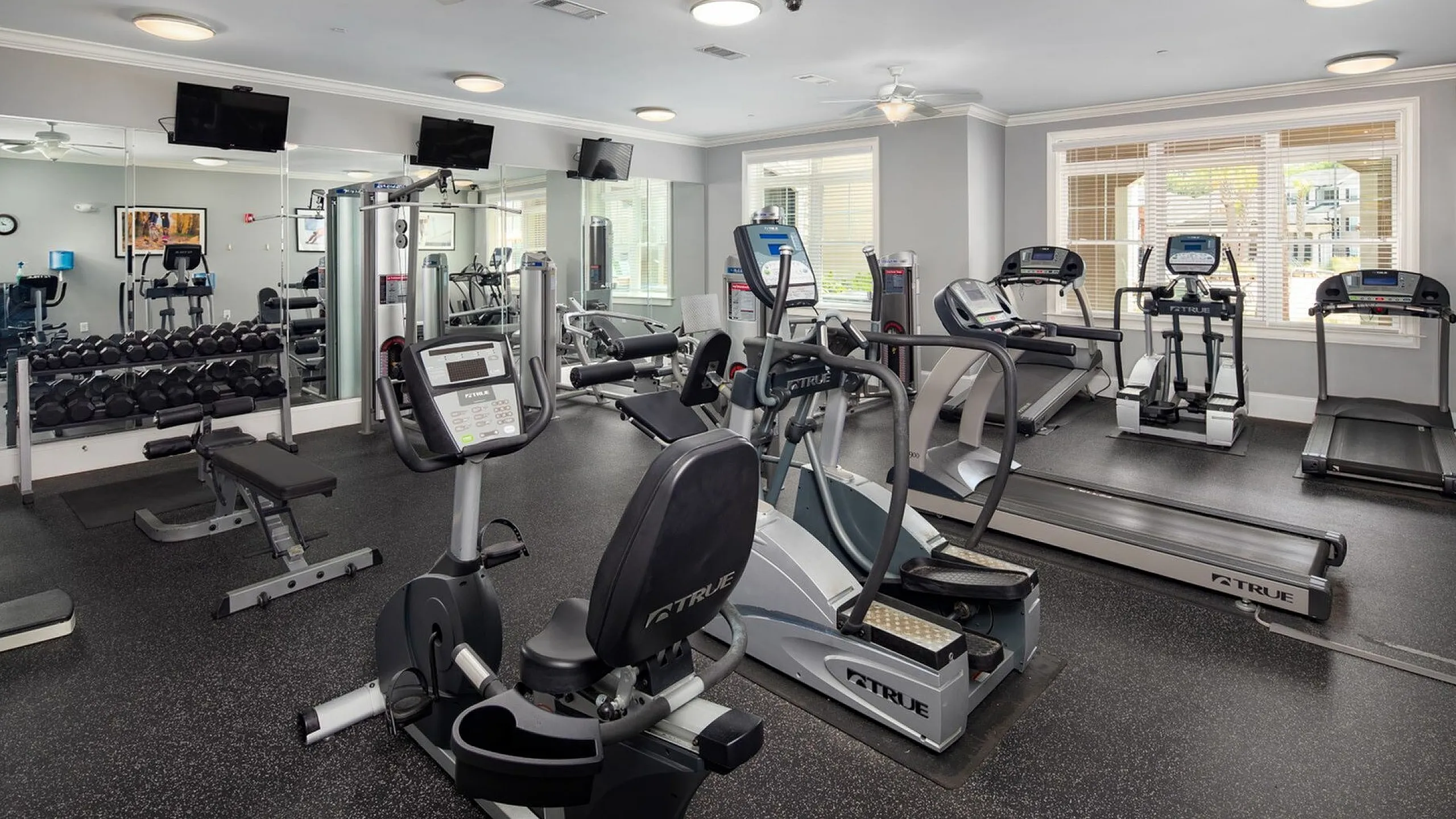 Fitness Center at Abberly Crossing Apartment Homes by HHHunt, Ladson, SC