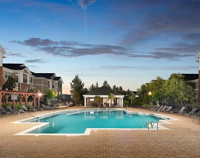 Invigorating Swimming Pool at Abberly Village Apartments in West Columbia, SC