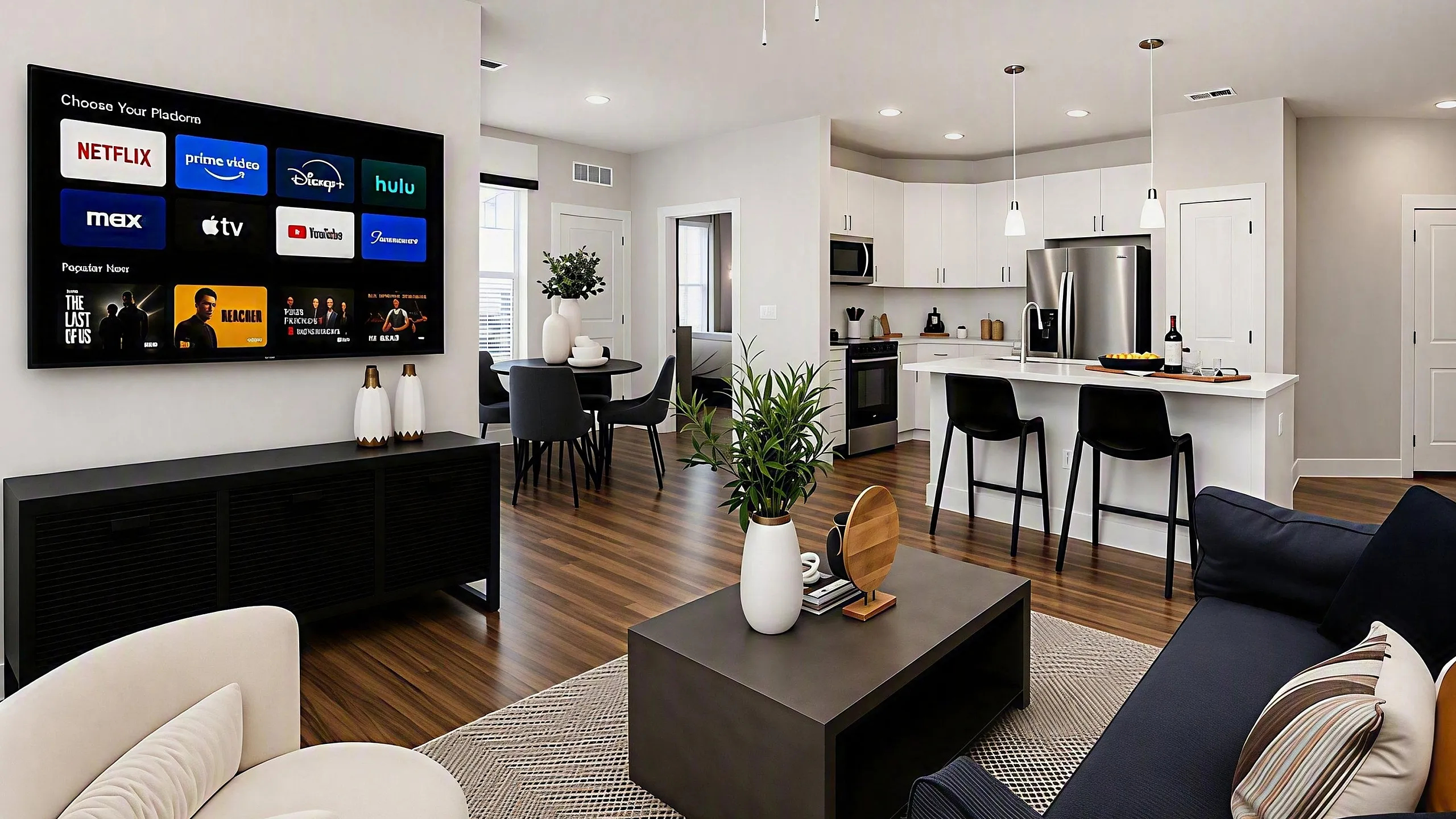 Abberly Chase Apartment Homes - Stylish Living Area