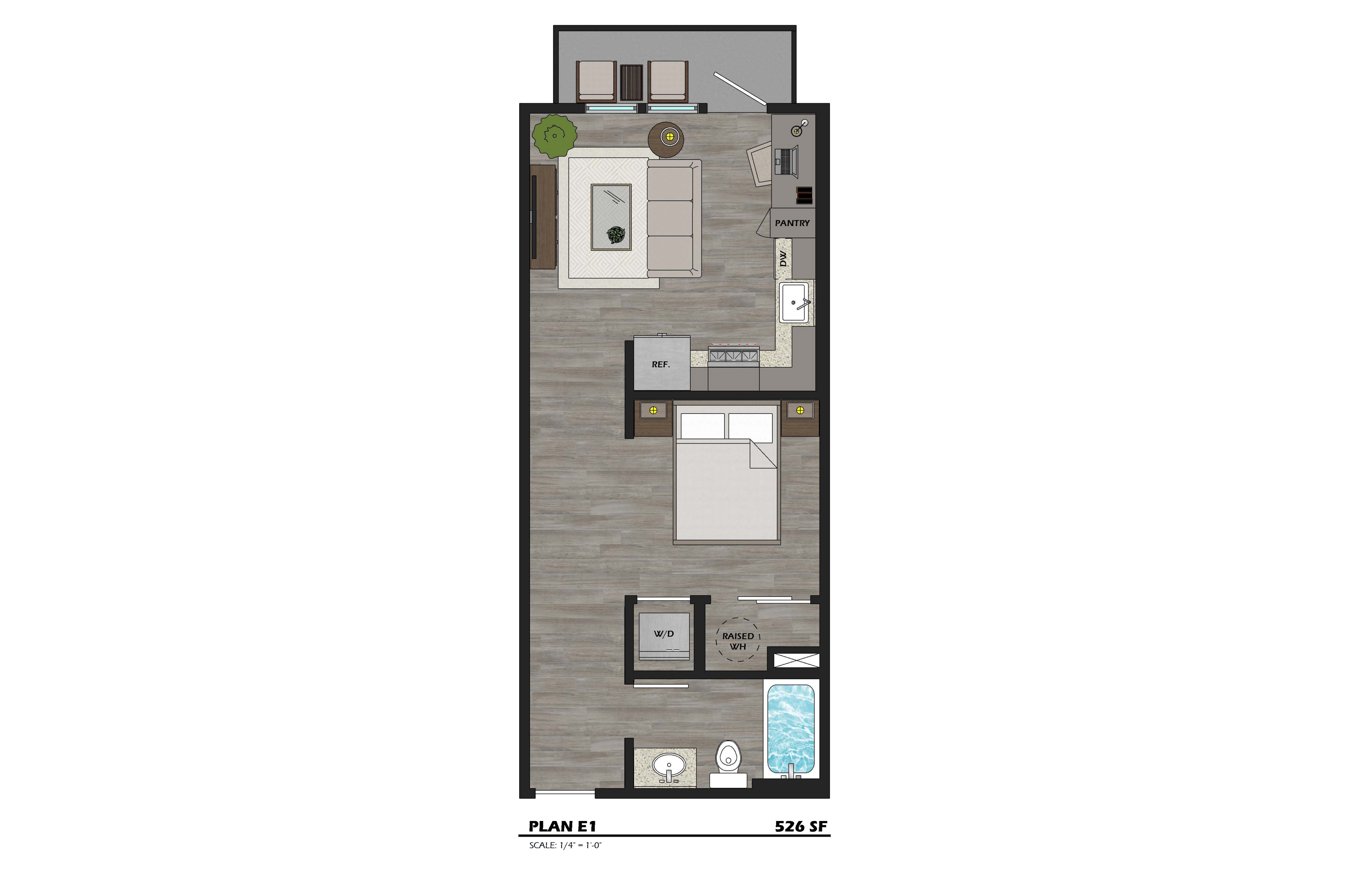 526 sq ft