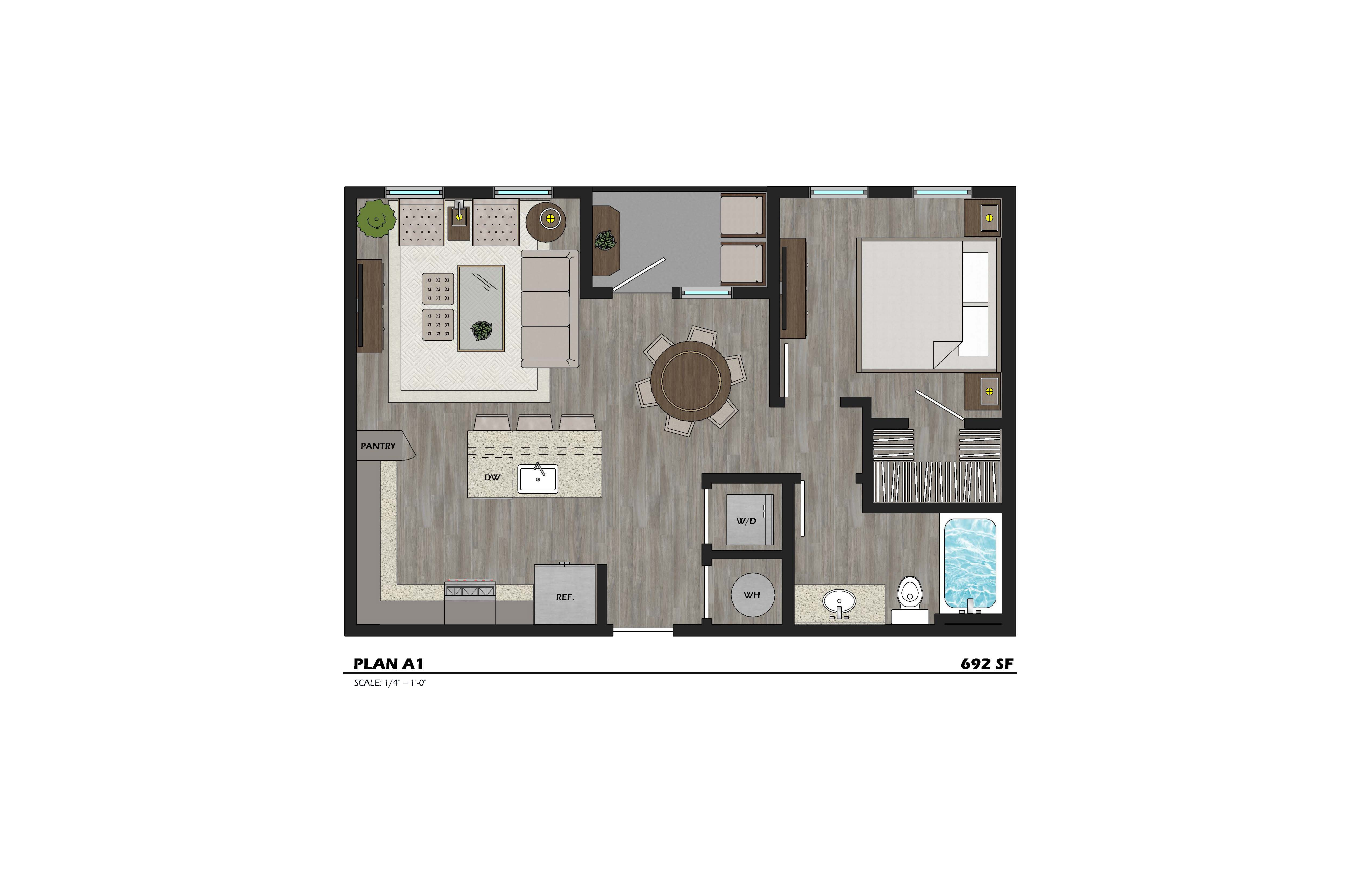 692 sq ft