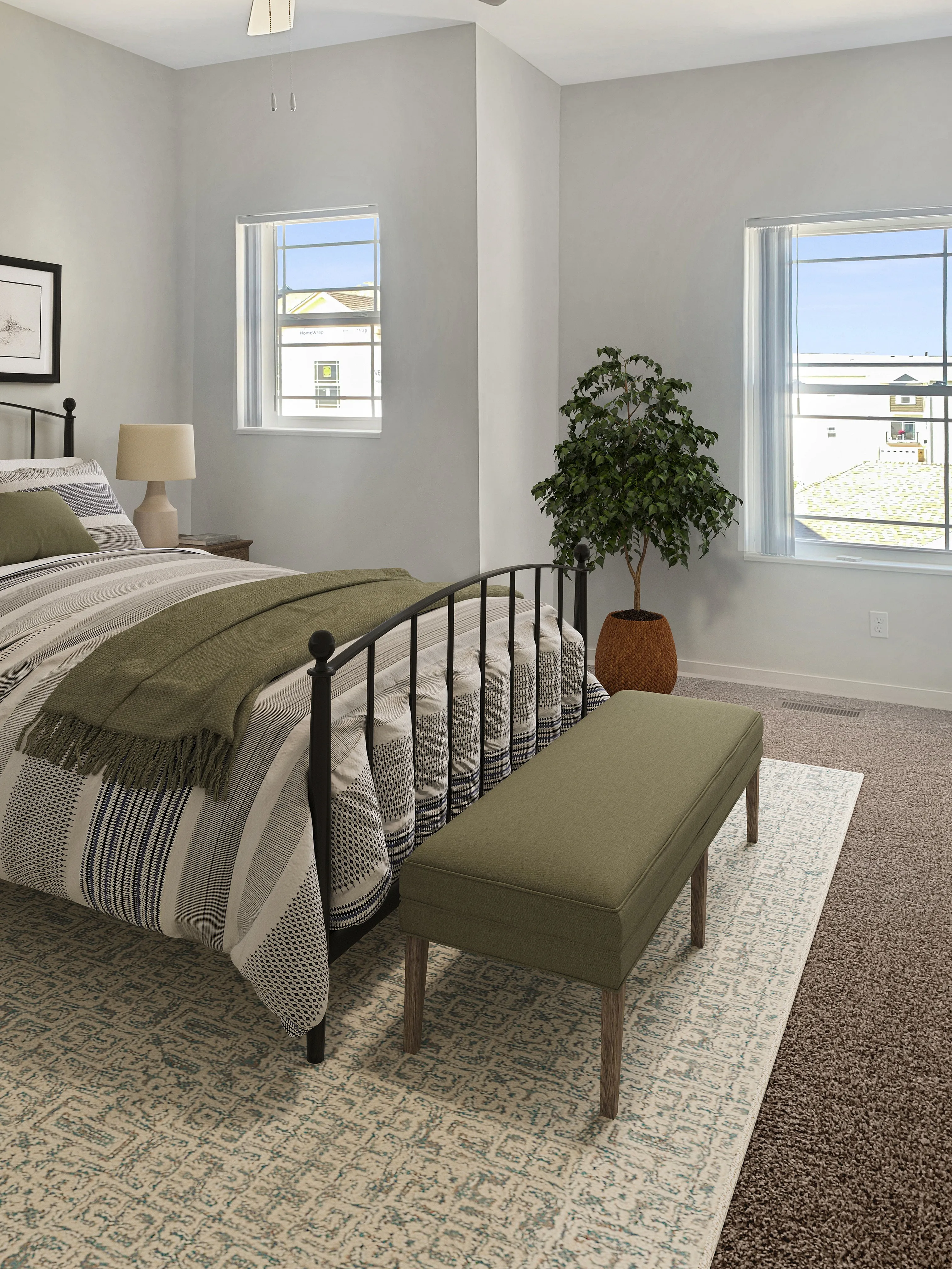 Floorplan A Primary Bedroom-Phase 3