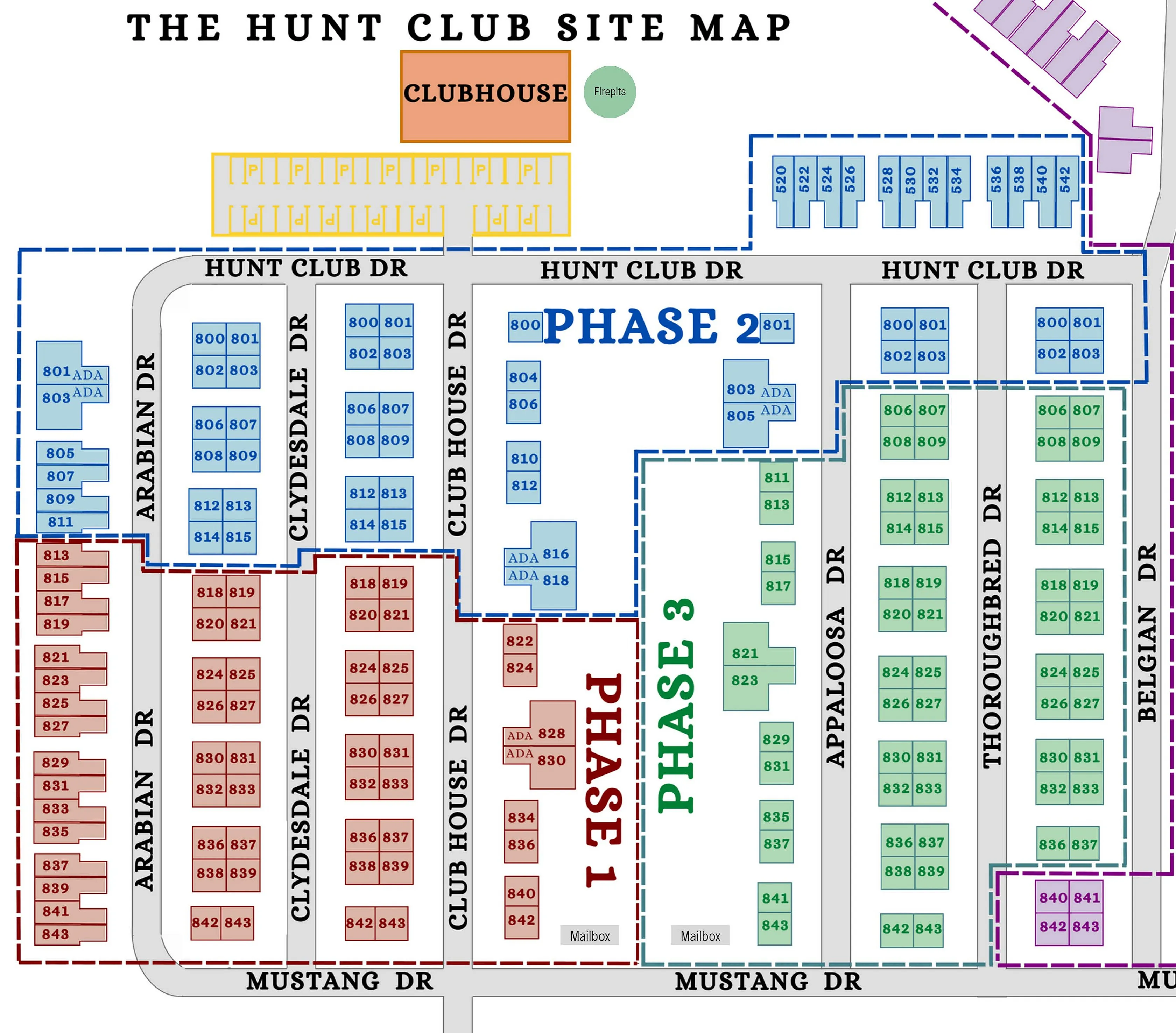 Hunt Club Property Map