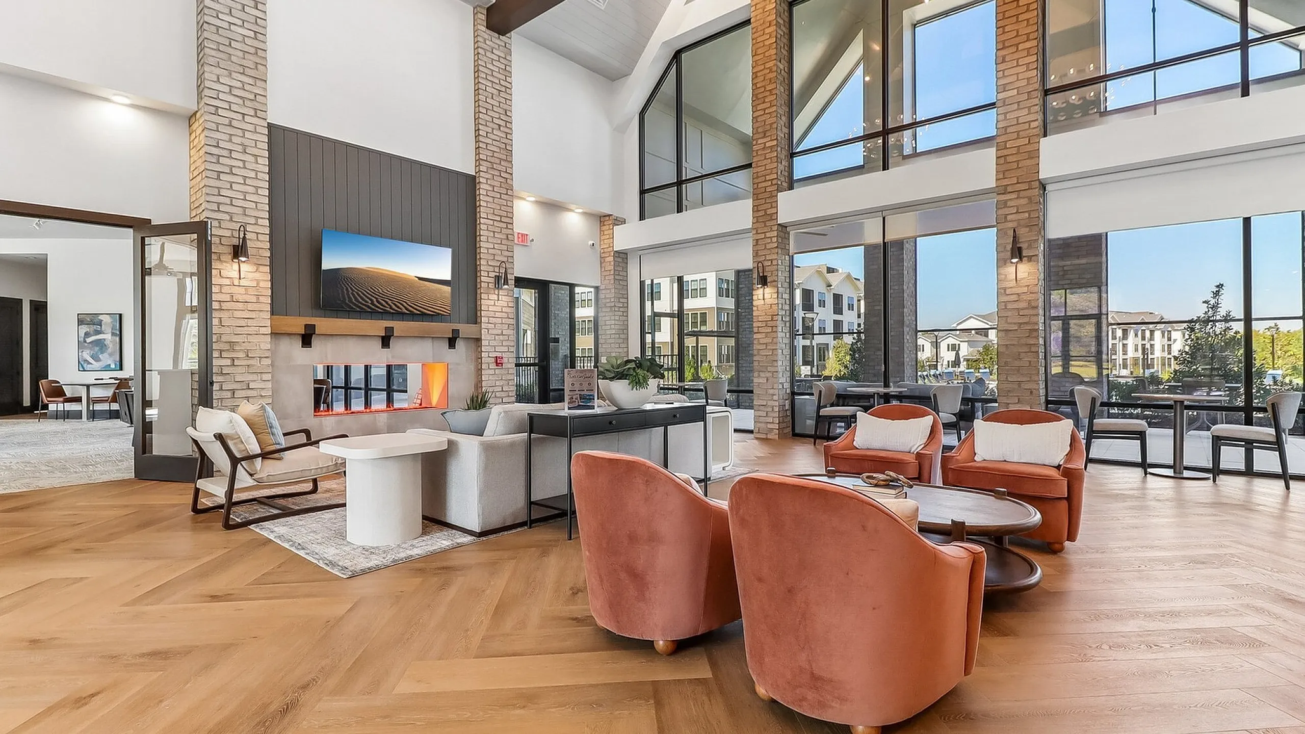 Jackson Parc - Elegant Lounge Area