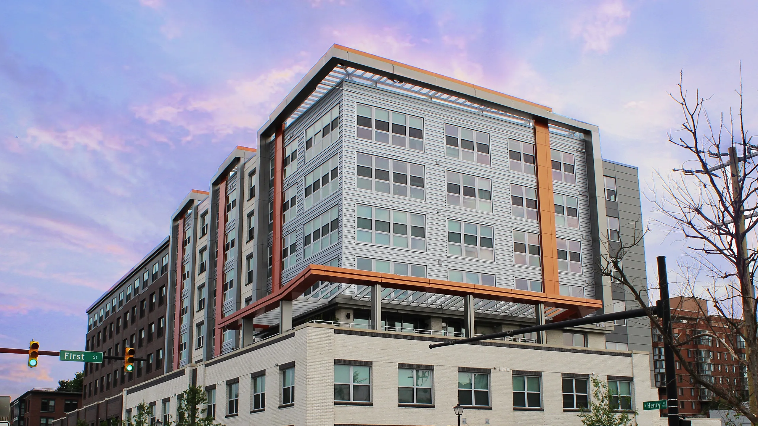 Shot of the Bloom Exterior before dusk