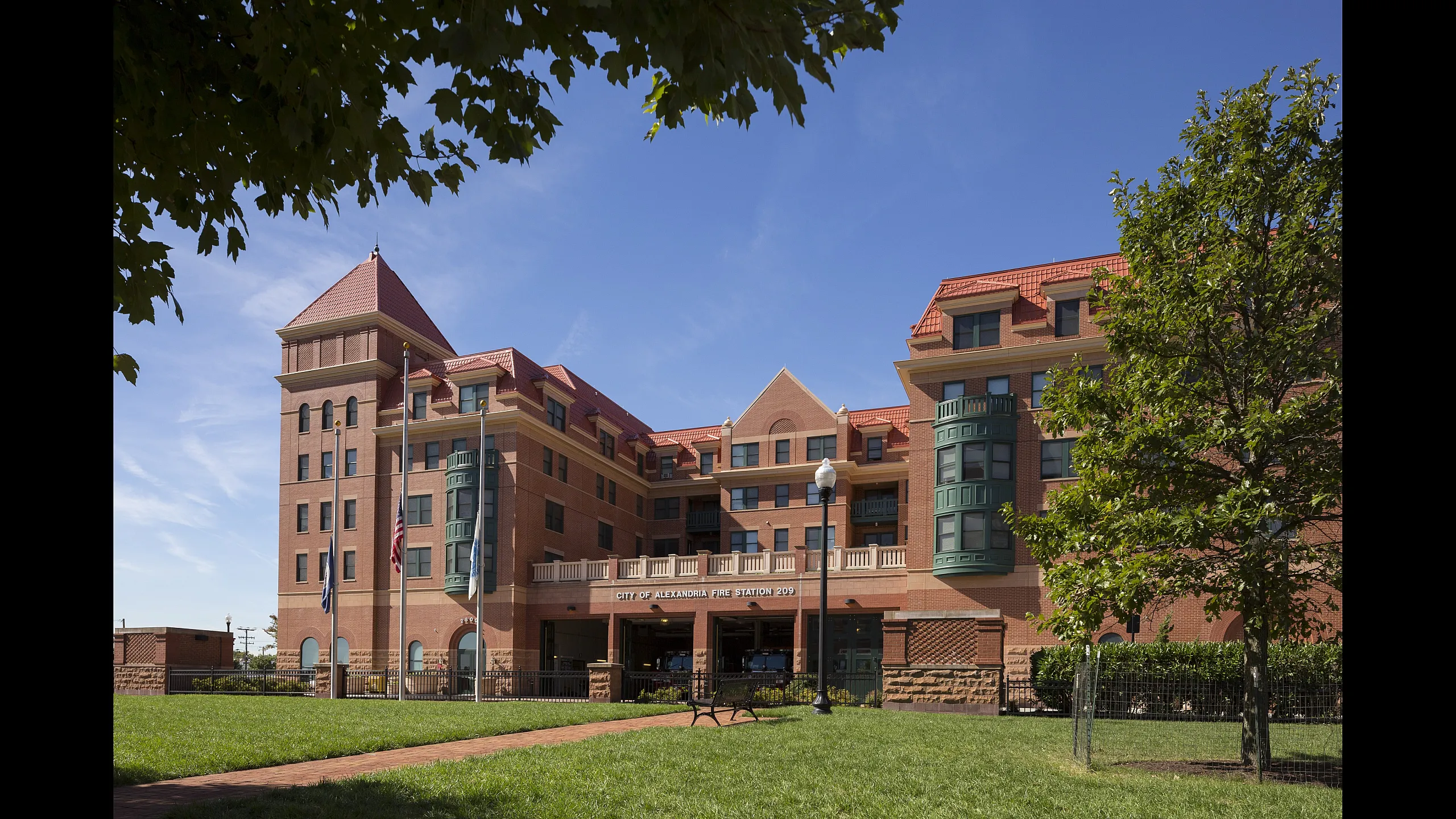 Exterior Shot of The Station on a Sunny Day