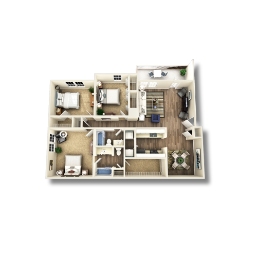 3R - 1,315 SQ.FT