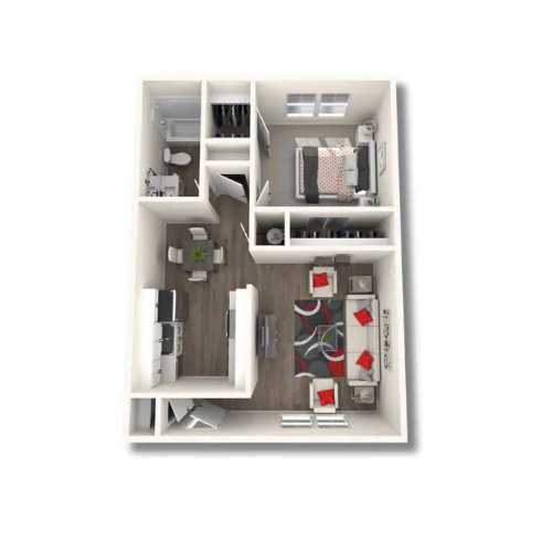 1AX - 704 SQ.FT