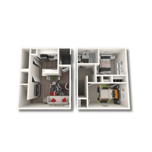 2TAR - 900 SQ.FT