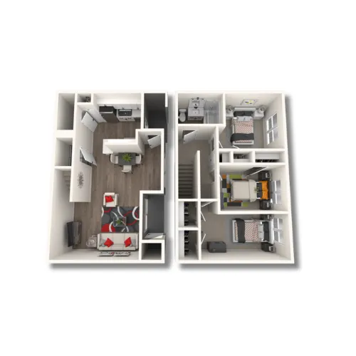 3TX - 1,000 SQ.FT