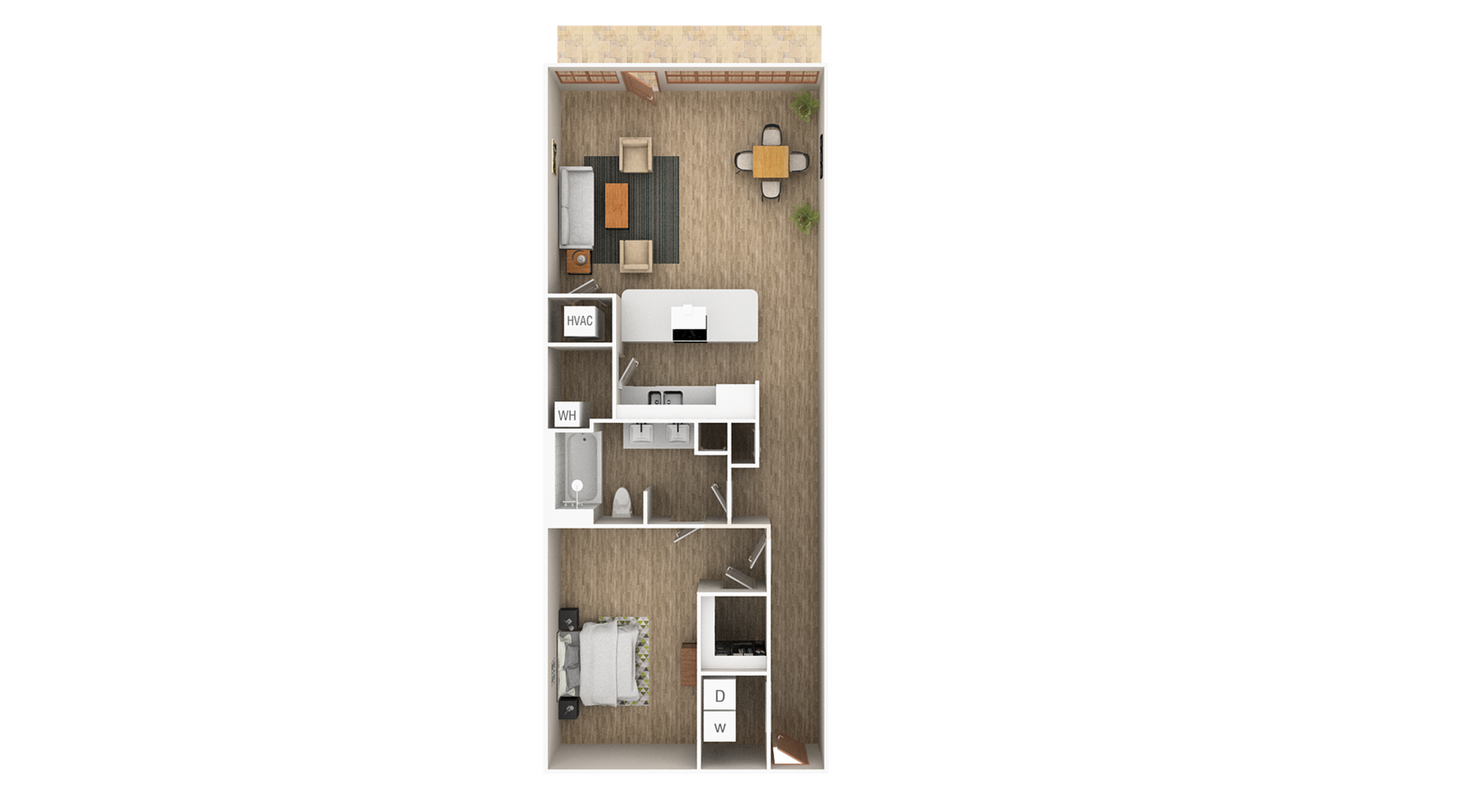 1EX - 1190 sqft