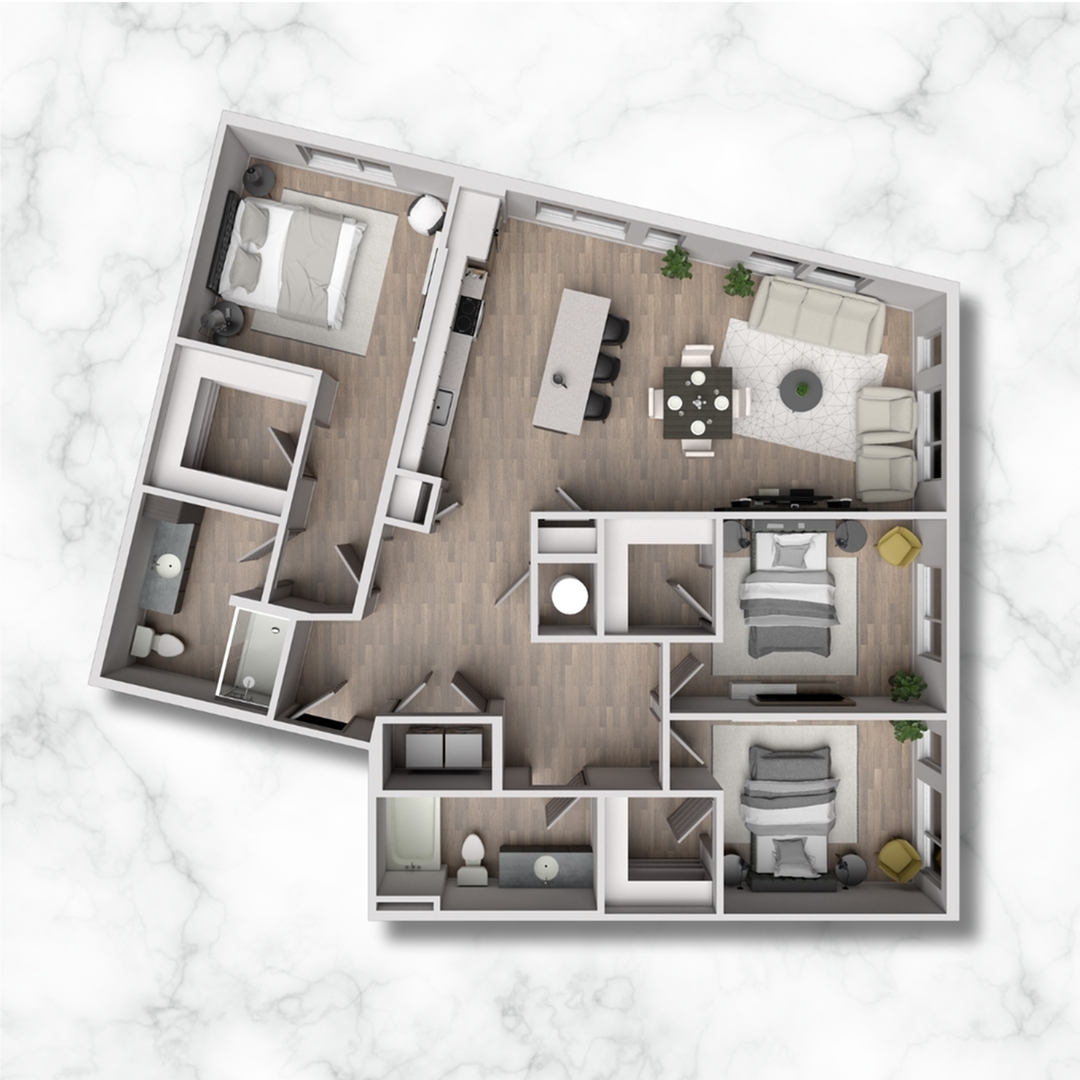 3AX-HC - 1,419 SQ.FT