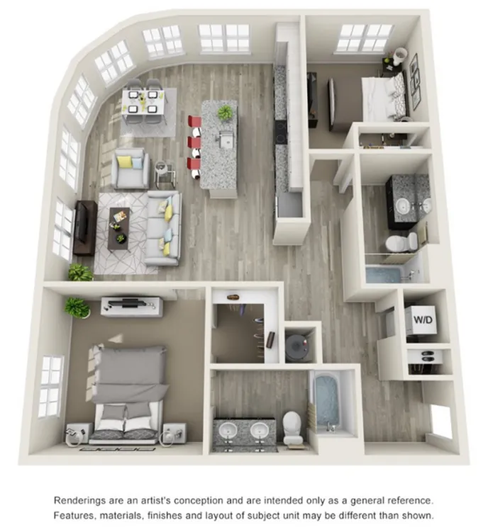 2D- 1171 sqft