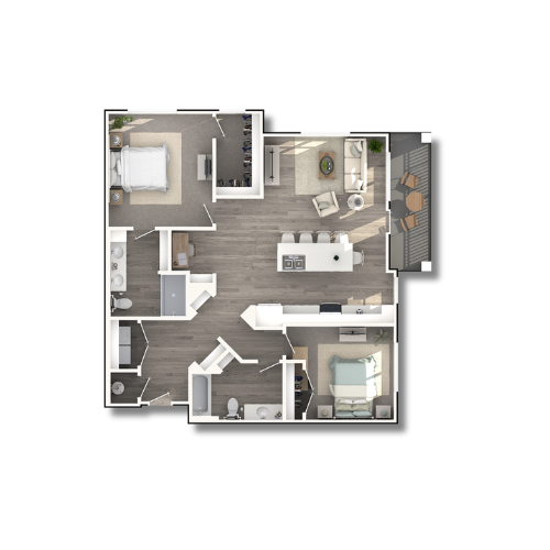2E - 1,238 SQ.FT