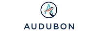Elegant and modern Audubon logo featuring a stylized bird silhouette creatively integrated into the letter 'A'.