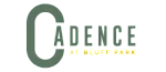 Elegant logo of Cadence at Bluff Park, featuring a modern and stylish design.